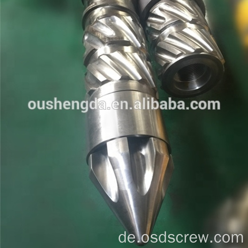 Schleuderguss Bimetall-Spritzgussschnecke und Zylinder NINGBO ONGO ACMEPLAS DEMARK Ningbo Fully Machinery ZHOUSHAN MANUFACTUR